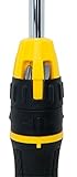Stanley STHT0-62574 Bit-Screwdriver with 20 Bits and Ratchet, Black/Yellow, Set of 22 Piece - Image 8