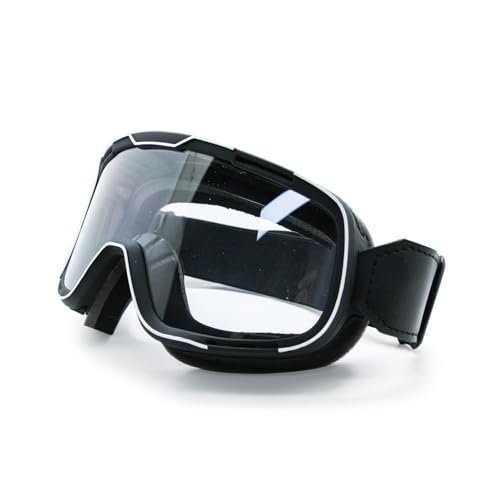 TranStep Occhiali Fotocromatici Da Motociclismo Antivento Occhiali Sportivi Da Sole Casco Compatibile Antigraffio Anti-UV