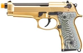 WE-Tech New System M92 Eagle Full Auto Airsoft Gas Blowback Pistol (Gold)