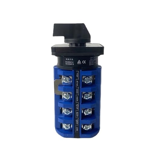 Commutateur rotatif LW26-63/4 robuste 63A à contacts argent durables