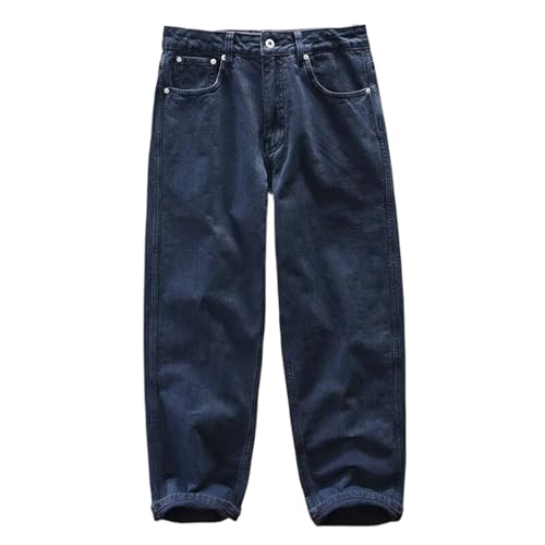Casual Cargo Jeans Trousers for Men Cotton Vintage Joggers Streetwear Mens Pants