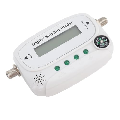 Localizador de satélite digital PRECISO E UNIVERSAL Medidor de força de antena de TV com display ret