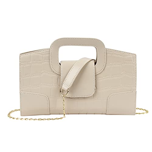 Image of ZLMBAGUS Women Vintage Flap Tote Top Handle Satchel Handbags PU Leather Clutch Purse Shoulder Bag
