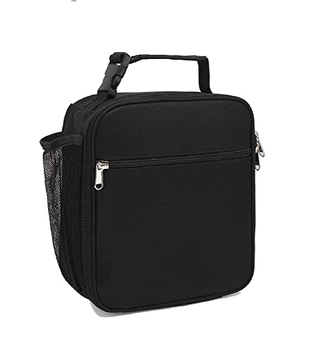 Image of Diablos Insulated Lunch Bag for Men and Women (5 Liters) - Tiffin Bag for Work, School, and Outdoors - Black