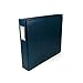We R Memory Keepers 12x12 Photo Album Navy Blue Protect Memories & Photos, Acid-free Faux Leather, Snag-free Rings, Includes 5 Page Protectors, Scrapbooking