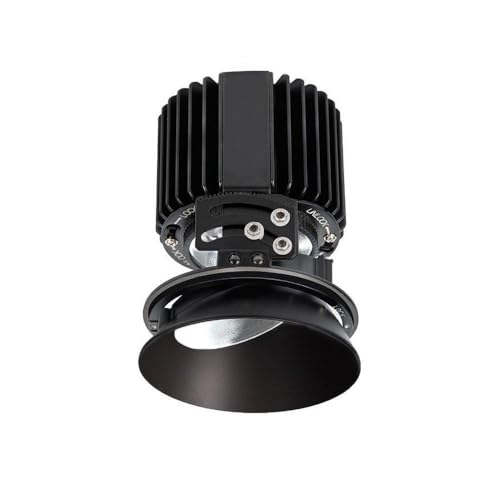 WAC Lighting -36W 15 Degree 90Cri 1 Led Round Adjustable Invisible Trim in Contemporary Style-5.75 Inches Wide by 6.88 Inches High-2700 Color Temperature-90 Color