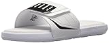 PUMA Men's Starcat Bold Slide Sandal, White Black, 11 M US