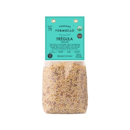 Fontana Formiello Frègula Sarda Orgánica 454g (Caja de 4)
