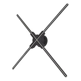 3D Hologram Fan, 100cm Hologram Projector Naked Eye 1600x1184 Resolution with Remote Control 3D Advertising Display Holographic Projector Fan for Bar Party Business Store Signs