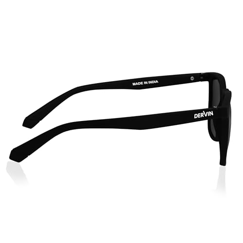 Image of Dervin Square Polarized UV Protected Sunglasses for Men and Women