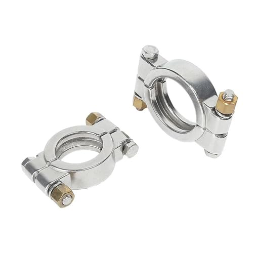 Abrazaderas sanitarias de alta presión ZHGUIMING Tri Clamp de acero inoxidable 304 para tuberías 5