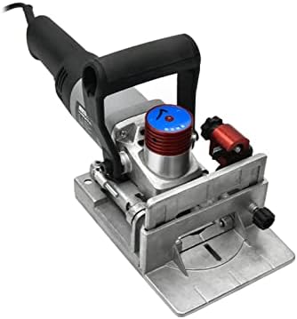 Portable Oblique Hole 3-Slot Slotting Machine Furniture Connector Wood Biscuit Joiner Woodworking Tenoning Machine,for Beginners and Pros