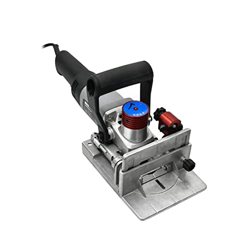 Máquina de Ranurado Portátil de Agujero Oblícuo de 3 Ranuras, Conector de Muebles, Unidor de Galletas de Madera, Máquina de Ensamble de Carpintería, para Principiantes y Profesionales