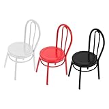 Design distinctif : design unique ajoute une touche et distinctive à la décoration de votre maison ou de , accessoires de maison de poupée miniature, tabouret de jardin de maison de poupée miniature