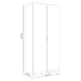 Habitdesign LCX022O - Armario Dos Puertas, Color Blanco Mate, Medidas: 81 cm...