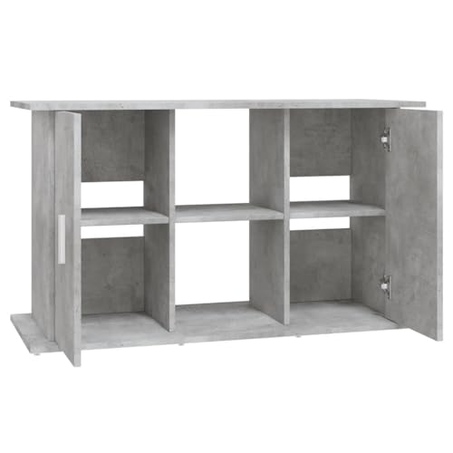 Support pour aquarium haut de gamme aspect béton 101 cm - 7
