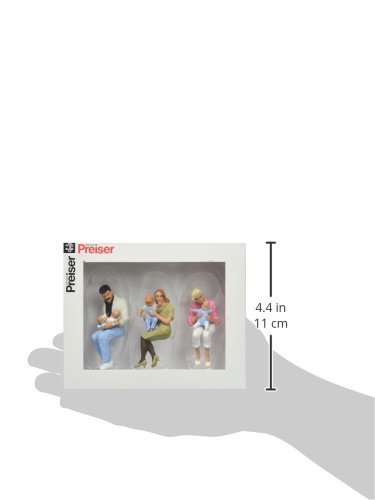 Preiser 1/22,50 TH â pr45024 â Modelleisenbahnen â Eltern sitzend mit Kindern – Bild 4