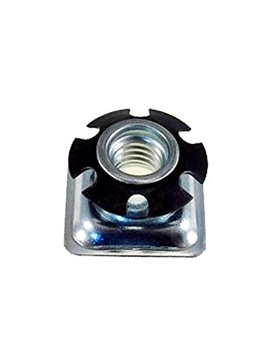 Threaded Inserts for Square Tubing - Metal Threaded Star Type Insert 1