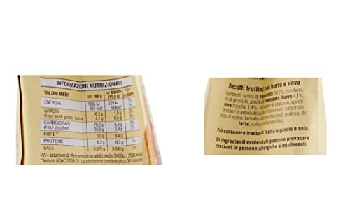 Biscuits gâteaux d Italie Mulino Bianco Spicchi di sole de 900 g au pur savoir faire italien