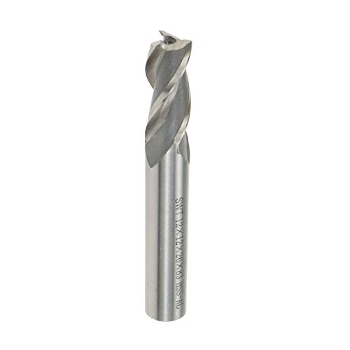 Foret pour fraiseuse fini sans bavure lot de 3 mèches 3 cannelures tige 12mm