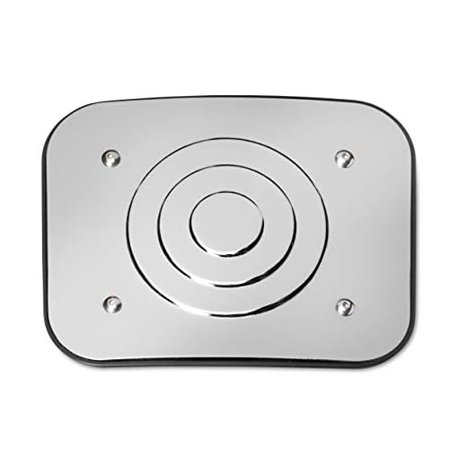 PDP Bass Drum Mount Cover Plate Chrome