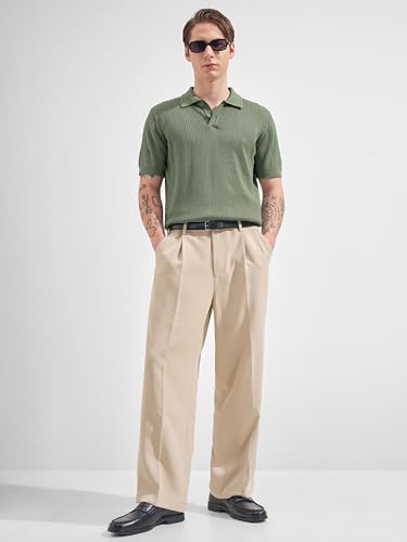 Image of Highlander Men's Polo Tshirt | Flat Knit | Regular Fit | Polo T-Shirt for Man
