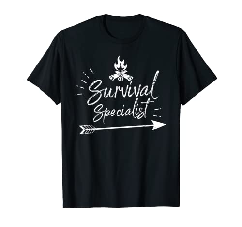 Survival Specialist Outdoor Bushcraft Survival Camiseta