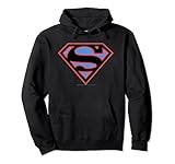 BILSMN00226 Superman Blue Orange Logo Sudadera con Capucha
