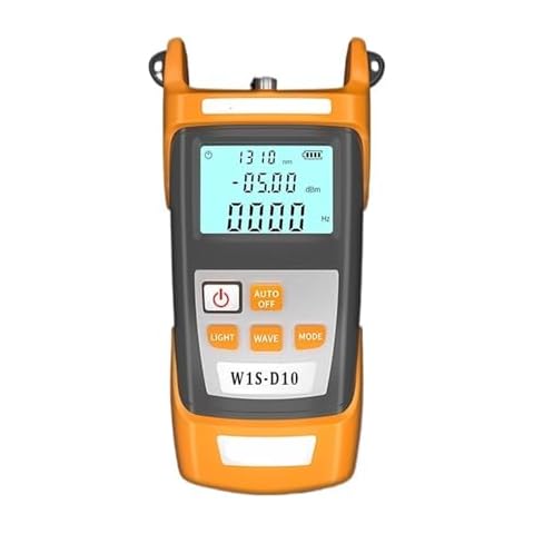 JAOTONGBO Handheld Stable Light Source, Laser Light Source, Emission Light Source, Combined with Optical Power, 1310/1550 wavelength(Orange) Cover