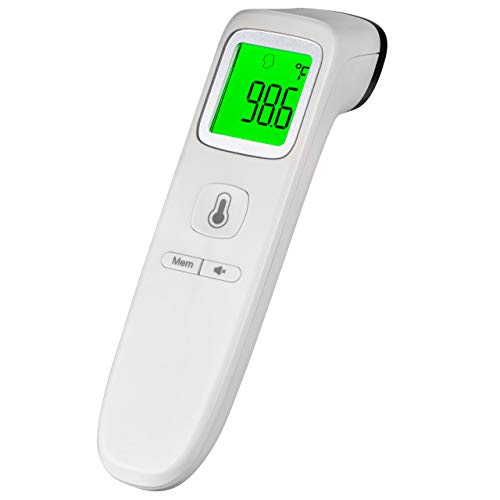 MEDUP Touchless Thermometer for Adults and Kids, No Touch Digital Infrared Forehead Temperature Scanner, Instant Read Special for Baby Thermometer