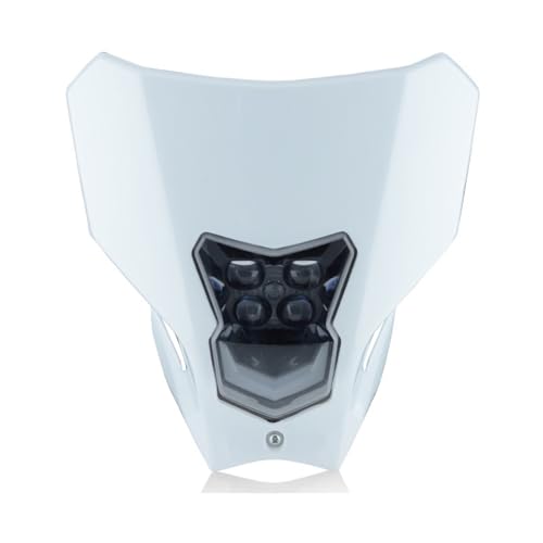 Phare LED de moto pour CRF450L et CRF450XR 2019-2020 avec carénage blanc enduro