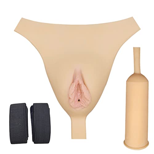 CTKOLYS Sissy Men Realistic Camel Toe Hiding Gaff Panties Künstlicher String für Crossdressing Transgender,Style2,One Size Cover