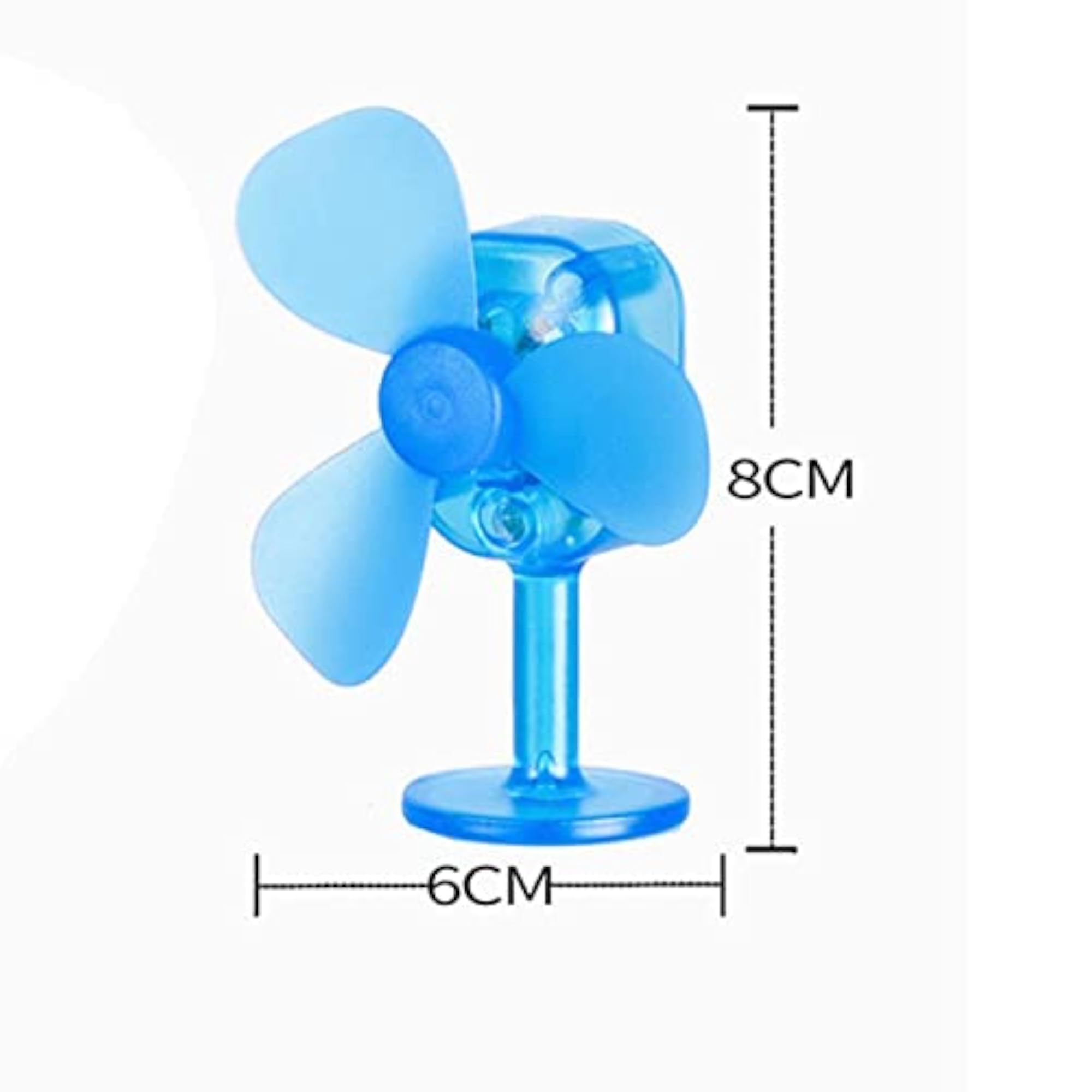Wind Powered Luminous Small Fan for Motocross Styling