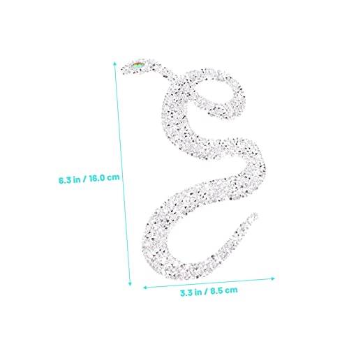 Patchs de réparation de vêtements brodés serpent pour customisation textile