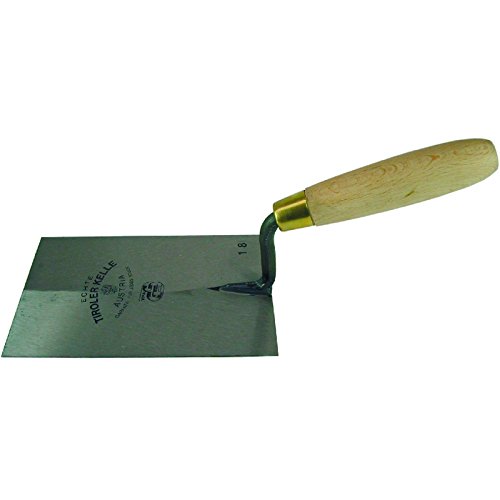 Mivos Maurerkelle Berliner Form 200 Mm Aus Edelstahl/Dreieckskelle Für Mauererarbeiten/Rostfreie Kelle Mit Softgriff/Putzkelle Made In EU, Mehrfarbig - Foto 11