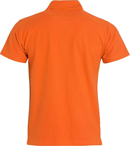 Clique Basic Polo, Arancione, L Uomo