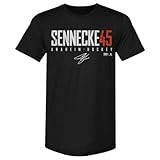 500 LEVEL Beckett Sennecke Anaheim Elite Men's Premium T-Shirt (Tri Black, XXX-Large)