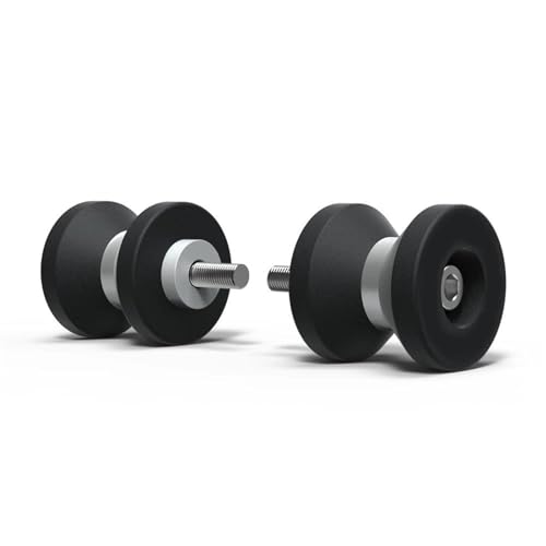 Carretes para basculante Duke RC390 y soporte elevador para limpieza de cadena en garaje