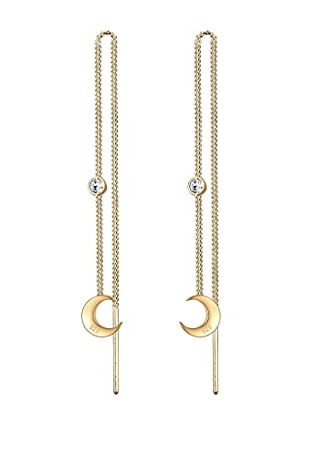 Elli Orecchini Donne Orecchini Pendenti Mezzaluna