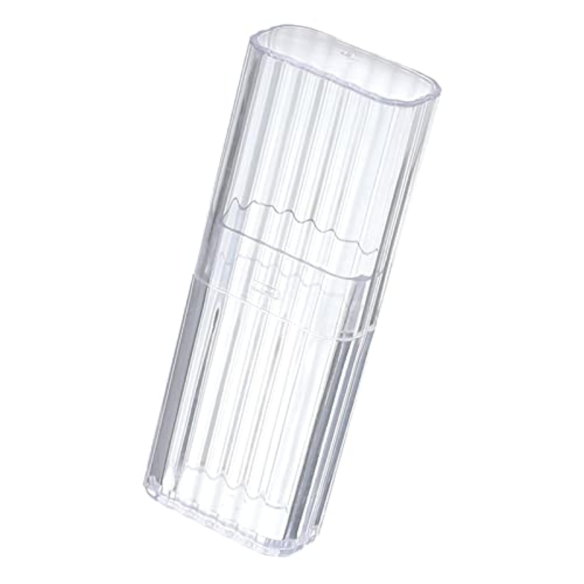 Portable Transparent Cotton Swab Holder Dispenser Container