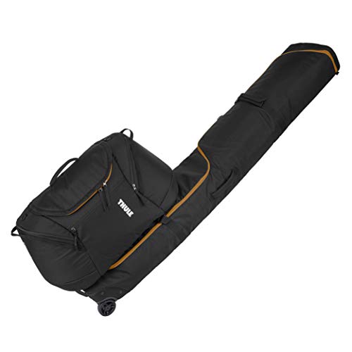 Thule Roundtrip Ski Roller Bag, Black/Wood Thrush, 192Cm #TOP7