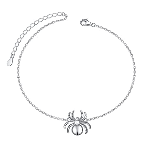 Image of S925 Sterling Silver Anklet for Women Adjustable Plus Foot Ankle Bracelet