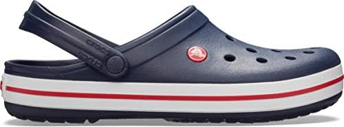 crocs Unisex Crocband Navy Clogs and Mules - M6W8