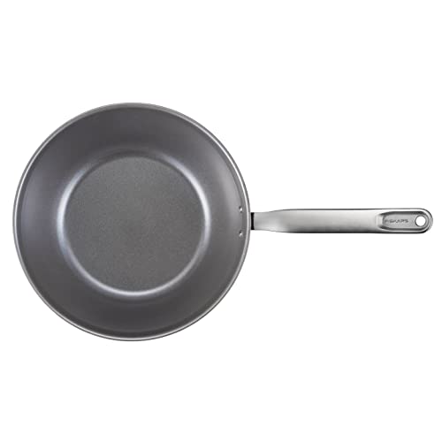 Wok Fiskars 28 cm Capacidad 4.5 L Acero Inoxidable miniatura 3