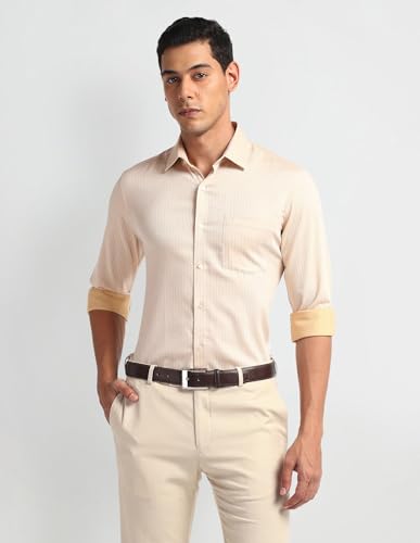Image of Arrow Men's Cotton Slim Fit Shirt