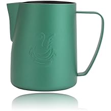 Milk Frothing Pitcher 480ml Milk Pitcher with Sharp Spout, Stainless Steel Milk Frothing Jug, Milk Frother Cup, Stainless Steel Espresso Milk Pitcher