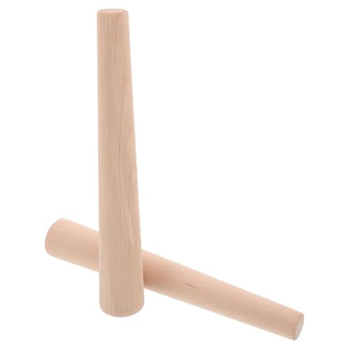 Mipcase - Mipcase Lot de 2 Pilons à Choucroute en Bois Naturel 30 CM Presse à Légumes Marinés pour Fermentation Bâtonnet de Broyage pour Bocaux Outil de Fermentation Alimentaire Maison