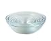 James Scott 10 Piece Set Stackable European Made lead Free Glass Kitchen Prep, Dipping Sauce, Dessert, Salads, Candy Dish or Nut Bowls. Prep Bowls