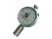 MeterTo Dual Pointer Shore Durometer LXB-A Double Dial Pointer Shore Hardness Tester, Range: 10-90HA, Dial Scale: 0-100HA, Stroke: 2.5mm