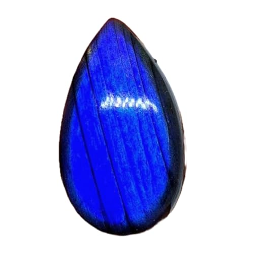 Labradorite naturelle 30x17x6mm cabochon idéal pour réparer une bague ou créer un collier unique